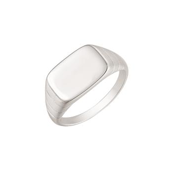 Ring i rhodineret sterling sølv – Støvring Design