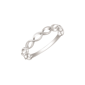 Ring i rhodineret sterling sølv – Støvring Design