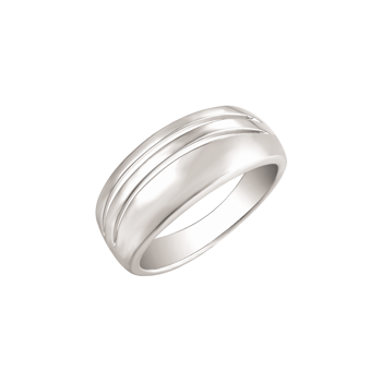 Ring i rhodineret sterling sølv – Støvring Design