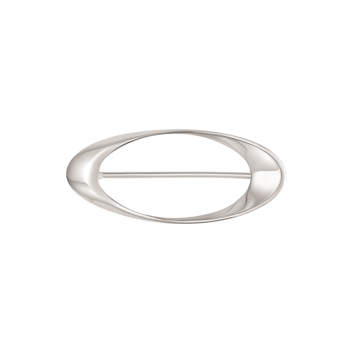 Broche i rhodineret sterling sølv – Støvring Design