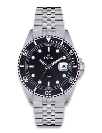 A76226S5P, Inex Sport Herre, 42mm Quartz Herre m/lænke