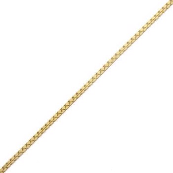 8 kt Venezia Guld halskæde, 45 cm og 1,0 mm