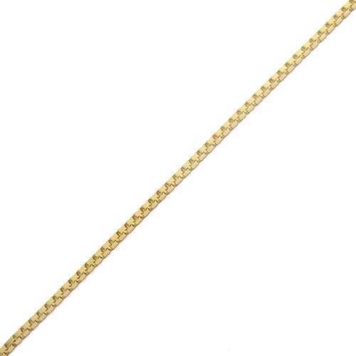 8 kt Venezia Guld halskæde, bredde 1,0 mm - længde 38 cm