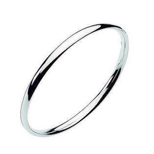 Armring i sterling sølv, 5,5 mm – Lund Copenhagen