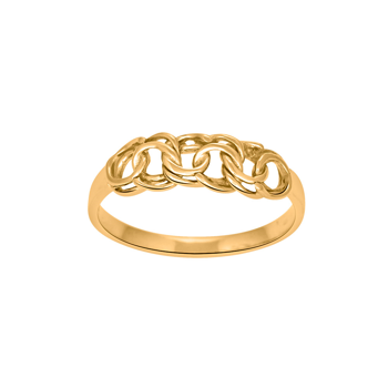 Ring i 8 karat guld fra Siersbøl – forhandlet hos Houmann.dk