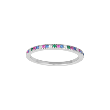 Rhodineret sølvring EZRANOR 1,8mm, fra Joanli Nor