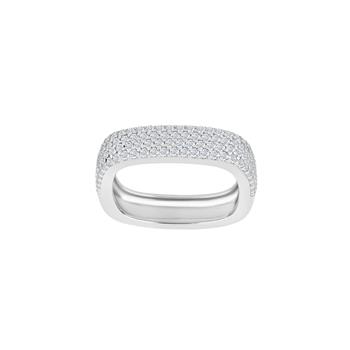 Rhodineret sølv ring KOSANOR str. 54, fra Joanli Nor