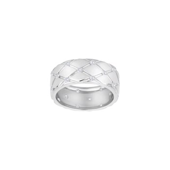 Rhodineret sølv ring OLISENOR str. 56, fra Joanli Nor