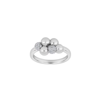 Rhodineret sølv ring OLINANOR str. 50, fra Joanli Nor