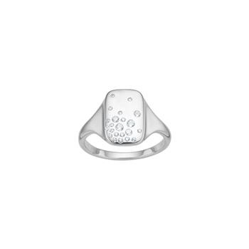 Rhodineret sølv ring ROXANOR str. 60, fra Joanli Nor