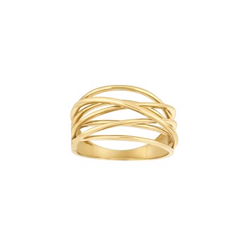 Ring i 8 karat guld fra Siersbøl – forhandlet hos Houmann.dk