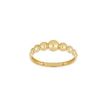 Ring med kugle i 8 karat guld fra Siersbøl – forhandlet hos Houmann.dk