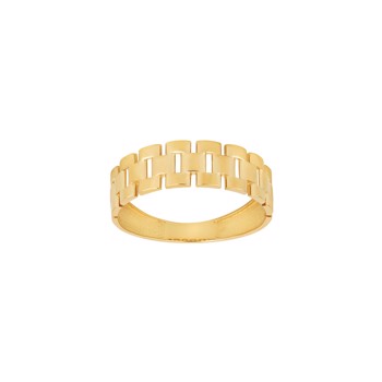 Ring i 8 karat guld fra Siersbøl – forhandlet hos Houmann.dk