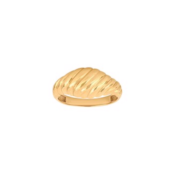 Ring i 8 karat guld, snoet fra Siersbøl – forhandlet hos Houmann.dk