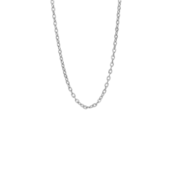 Aagaard Sølv collier flad anker