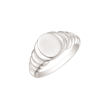 Ring i rhodineret sterling sølv – Støvring Design