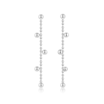 Ørehængere i rhodineret sterling sølv med ugle – Støvring Design