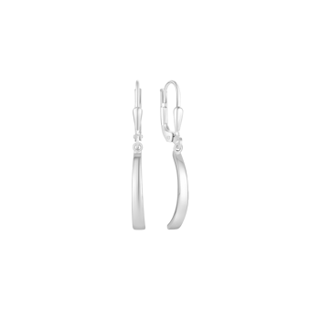 Ørehængere i rhodineret sterling sølv – Støvring Design