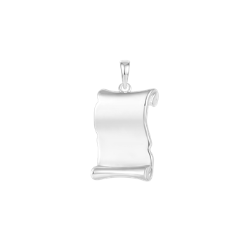 Vedhæng i sterling sølv, 4 x 3,2 mm – Støvring Design