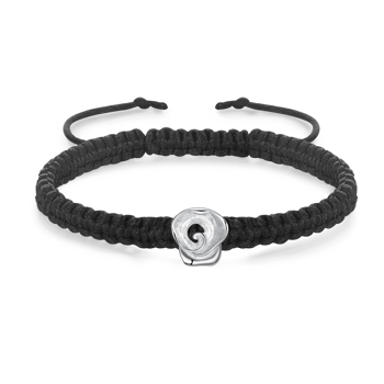 Armbånd i sterling sølv med blomst – Støvring Design
