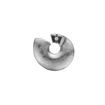 Aagaard Lås sølv, open donut