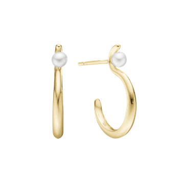 Aagaard Ørering, perlebue, 20,5x15x2