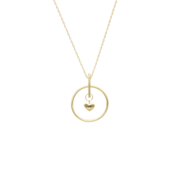 Aagaard Halskæde heart pendulum