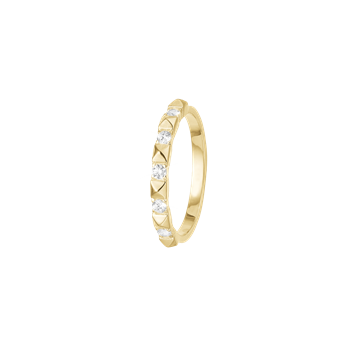 Aagaard 8 karat ring med zirkonia i 8 karat guld