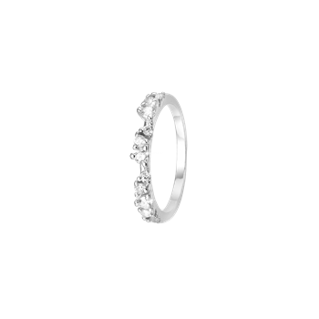 Aagaard Evig kærlighed, ring, sølv, 11 zirkonia