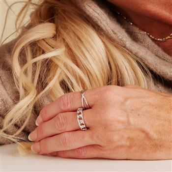 Aagaard Ring, kryds, sølv