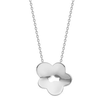 Nordahl rhd. sølv halskæde BLOOM52