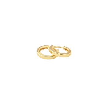 L&G creol sølv forgyldt 1,8x12mm