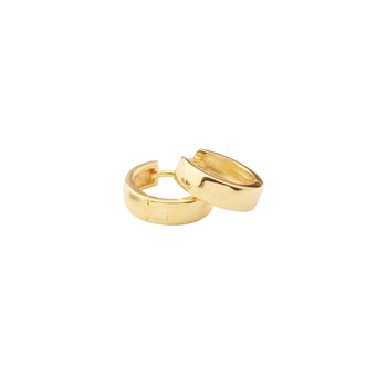 L&G knæk creol sølvforgyldt 4x13mm