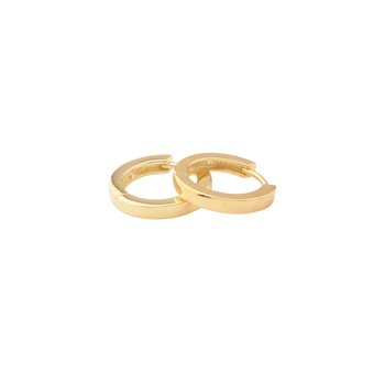 L&G knæk creol sølvforgyldt 2,3x15mm