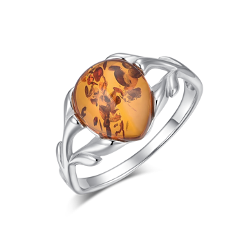 Ring i rhodineret sterling sølv – Støvring Design