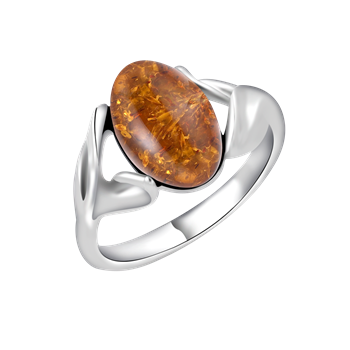 Ring i rhodineret sterling sølv – Støvring Design