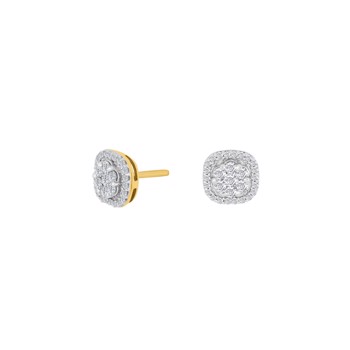 Ørestikker i 14 karat guld med diamant 0,29 ct W/SI fra Siersbøl – forhandlet hos Houmann.dk