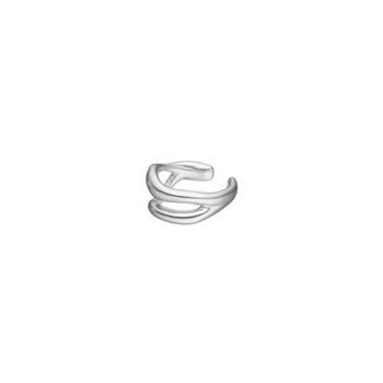 Nordahl rhd. sølv earcuff FLUID52