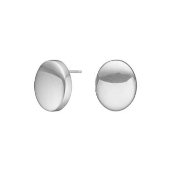 Rhod. sølv system-ørestiker Anja 13x16mm from Heinzendorff