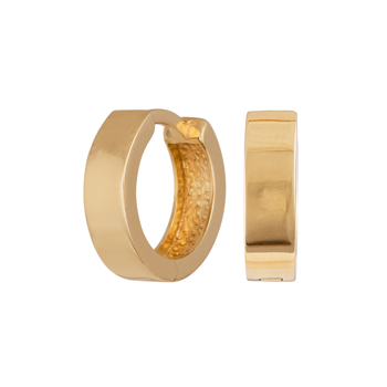 Creoler i 8 karat guld, 4x14 mm fra Siersbøl – forhandlet hos Houmann.dk