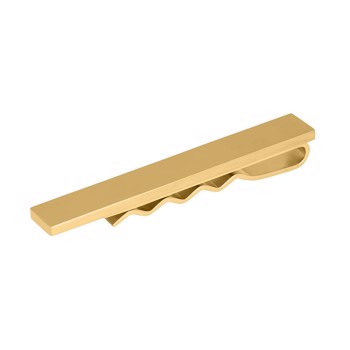 Son of Noa rustfri stål slipseholder IP forgyldt, 60mm
