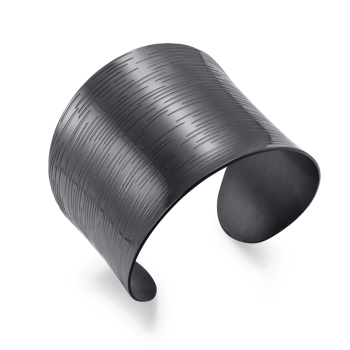 Armbånd i rhodineret sterling sølv – Støvring Design