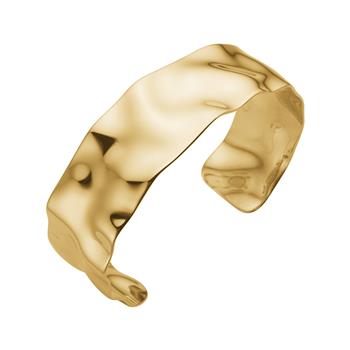 Nordahl onda armring i stål, guld, 20 cm
