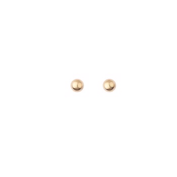 L&G ørestik 8 karat kugle 3mm