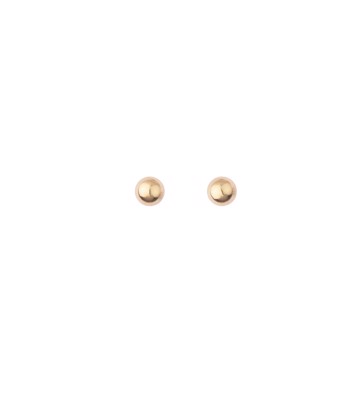 L&G ørestik 8 karat kugle 2 mm