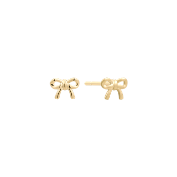 Ørestikker i 8 karat guld, 5 x 3 mm – Støvring Design