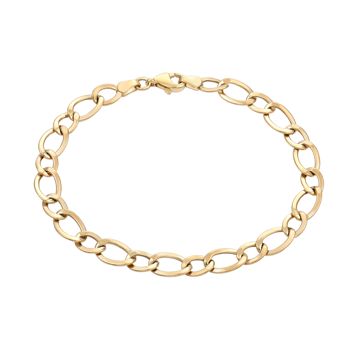 Armbånd i 8 karat guld, 19 cm – Støvring Design