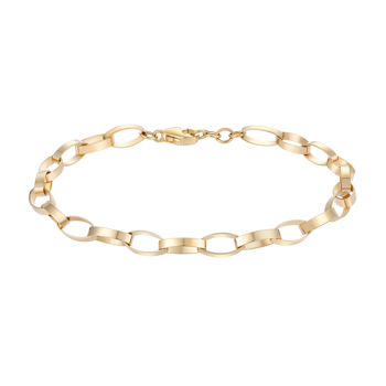 Armbånd i 8 karat guld, 19 cm – Støvring Design