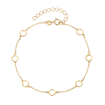 Armbånd i 8 karat guld, 17 cm – Støvring Design