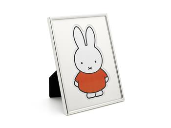 Noa Kids fotoramme med Miffy 15*20 cm sølvplet